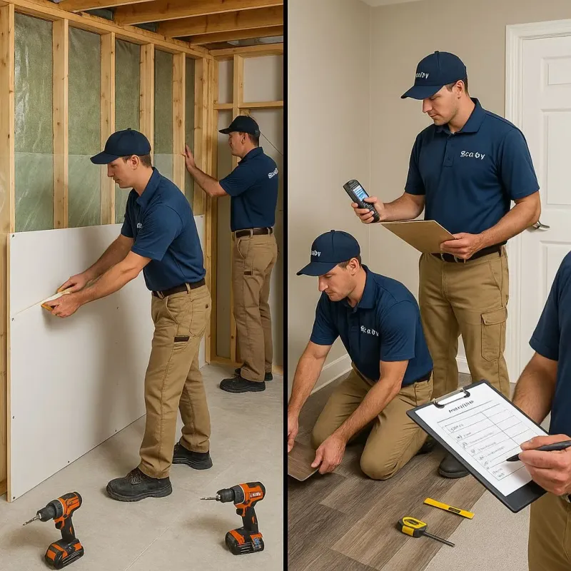 Repairs and Reconstruction process in Ringgold, GA