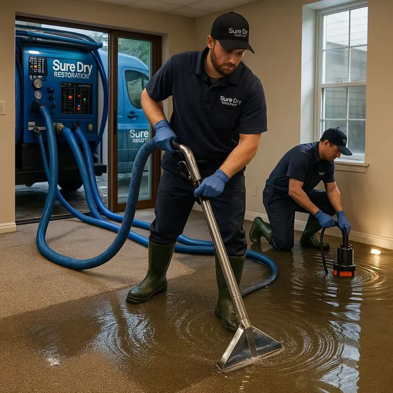 Water Extraction and Removal process in Ringgold, GA